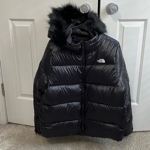 North face down jacket size xl